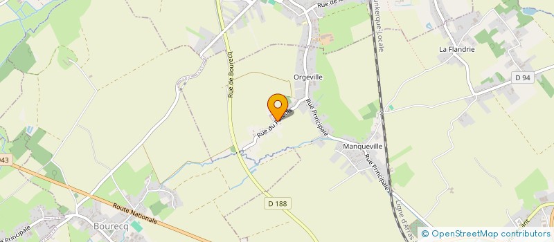 localisation de l'entreprise MONSIEUR ROGER GUAQUIERE  LILLERS