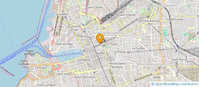 localisation de l'entreprise MONSIEUR ROGER GUERIN à MARSEILLE