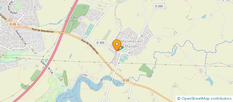 localisation de l'entreprise MONSIEUR ROGER GUERRY à CHOLET