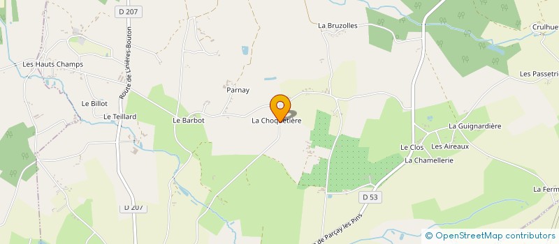 localisation de l'entreprise MONSIEUR ROGER GUIBERT à VERNOIL-LE-FOURRIER