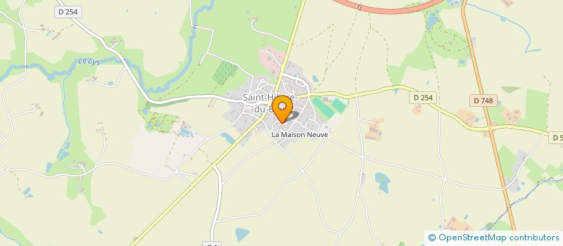 localisation de l'entreprise MONSIEUR ROGER GUICHOU à LYS-HAUT-LAYON