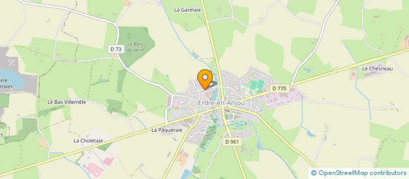 localisation de l'entreprise MONSIEUR ROGER GUILLET à ERDRE-EN-ANJOU