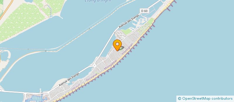 localisation de l'entreprise MONSIEUR ROGER GUILLOT à FRONTIGNAN