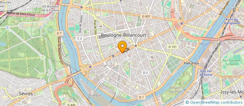 localisation de l'entreprise MONSIEUR ROGER GURNOT à BOULOGNE-BILLANCOURT