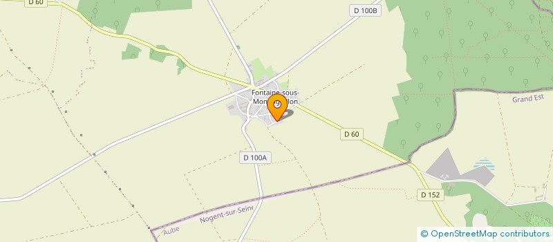 localisation de l'entreprise MONSIEUR ROGER GUYOT  LOUAN-VILLEGRUIS-FONTAINE