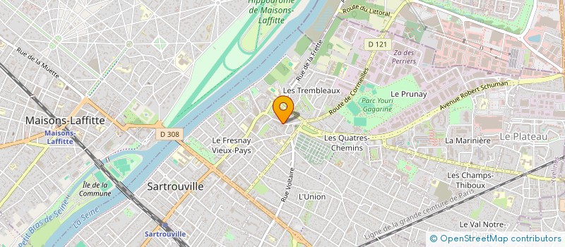 localisation de l'entreprise MONSIEUR ROGER HACHENBERG à SARTROUVILLE