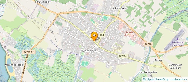 localisation de l'entreprise MONSIEUR ROGER HATTABE  MARENNES-HIERS-BROUAGE