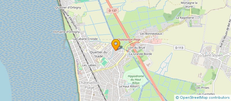 localisation de l'entreprise MONSIEUR ROGER HAUTEMAYOU à CHATELAILLON-PLAGE