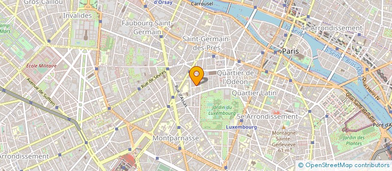 localisation de l'entreprise MONSIEUR ROGER HAYS à PARIS