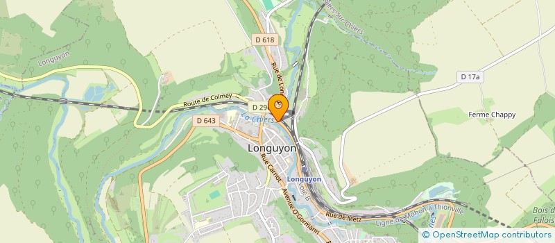 localisation de l'entreprise MONSIEUR ROGER HENRION  LONGUYON