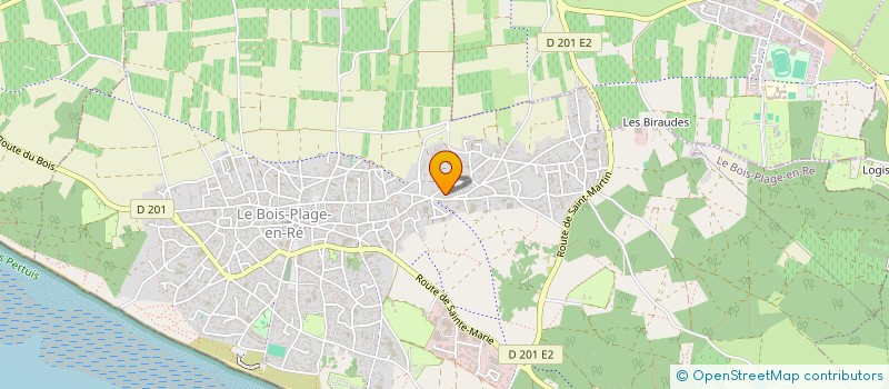 localisation de l'entreprise MONSIEUR ROGER HENRY  LE BOIS-PLAGE-EN-RE