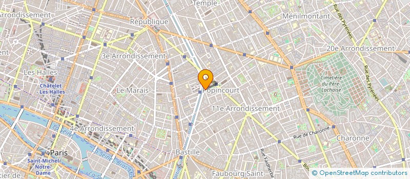 localisation de l'entreprise MONSIEUR ROGER HERSHKOVITCH  PARIS