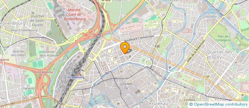 localisation de l'entreprise MONSIEUR ROGER HERTZOG à STRASBOURG
