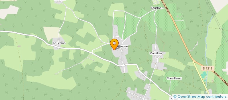 localisation de l'entreprise MONSIEUR ROGER HITON  SAINT LAURENT MEDOC