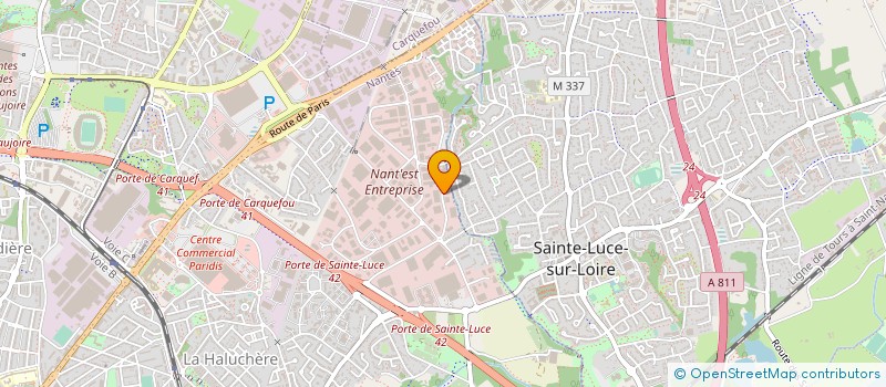 localisation de l'entreprise MONSIEUR ROGER HORNEC  NANTES