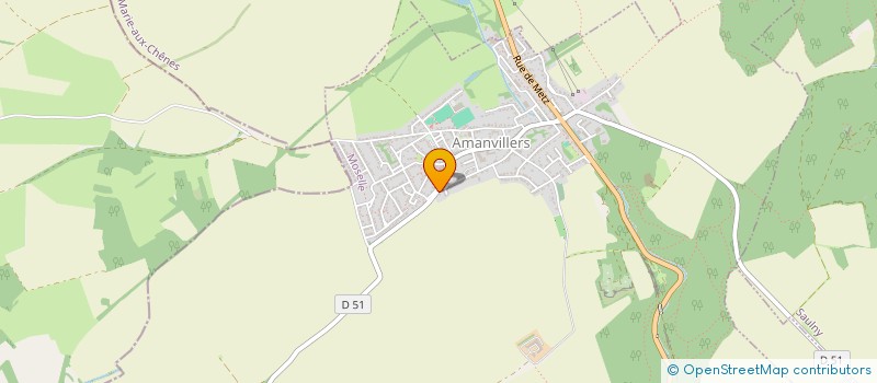 localisation de l'entreprise MONSIEUR ROGER HOUE  AMANVILLERS