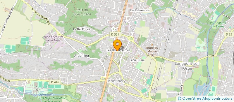 localisation de l'entreprise MONSIEUR ROGER HOUPERT  MONTLHERY