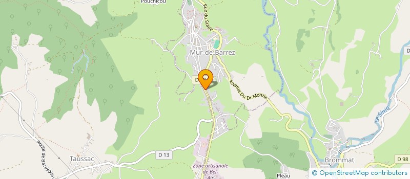 localisation de l'entreprise MONSIEUR ROGER IGNACE  MUR-DE-BARREZ