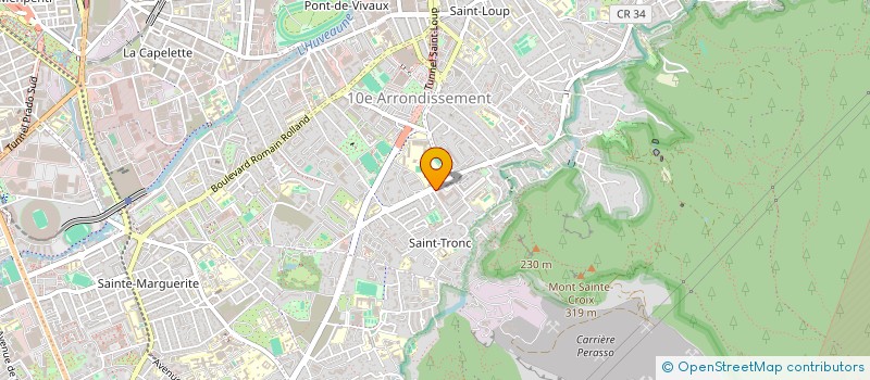 localisation de l'entreprise MONSIEUR ROGER ISNARD  MARSEILLE