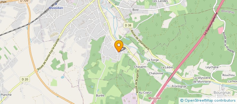 localisation de l'entreprise MONSIEUR ROGER JOINEL  ISSAC