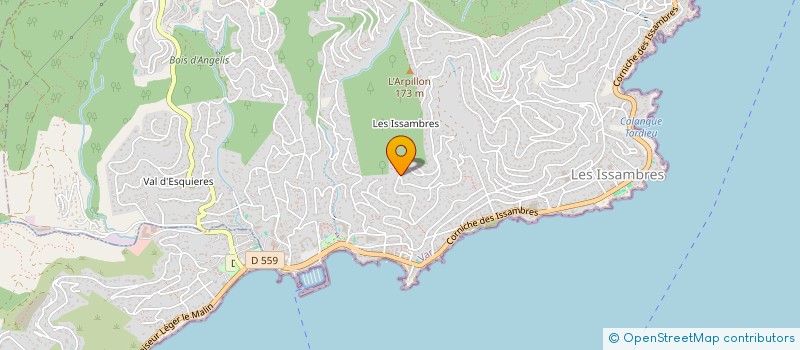 localisation de l'entreprise MONSIEUR ROGER JONDEAU  ROQUEBRUNE-SUR-ARGENS