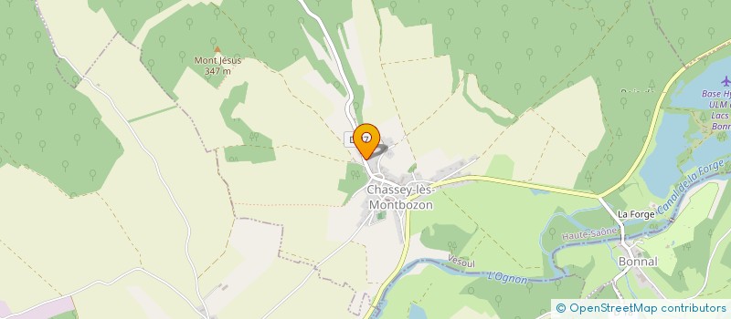 localisation de l'entreprise MONSIEUR ROGER JUPILLE  CHASSEY-LES-MONTBOZON