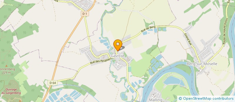 localisation de l'entreprise MONSIEUR ROGER KIFFER  GAVISSE