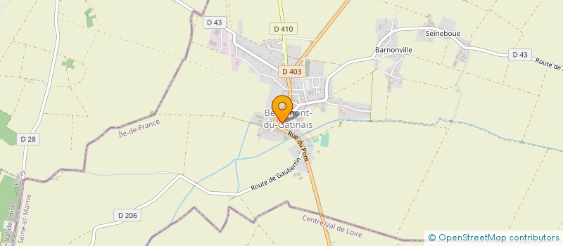 localisation de l'entreprise MONSIEUR ROGER KRAMER à BEAUMONT-DU-GATINAIS