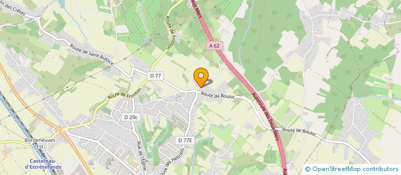 localisation de l'entreprise MONSIEUR ROGER KUNTZ à CASTELNAU D'ESTRETEFONDS