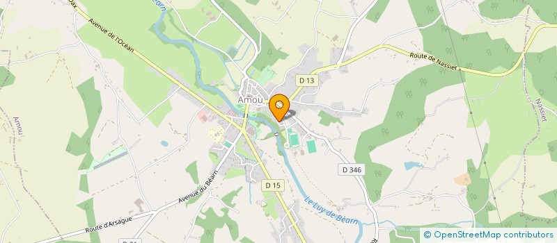 localisation de l'entreprise MONSIEUR ROGER LABAT  GAUJACQ