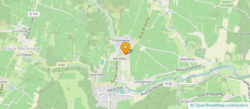 localisation de l'entreprise MONSIEUR ROGER LAFARGE à LUGNY