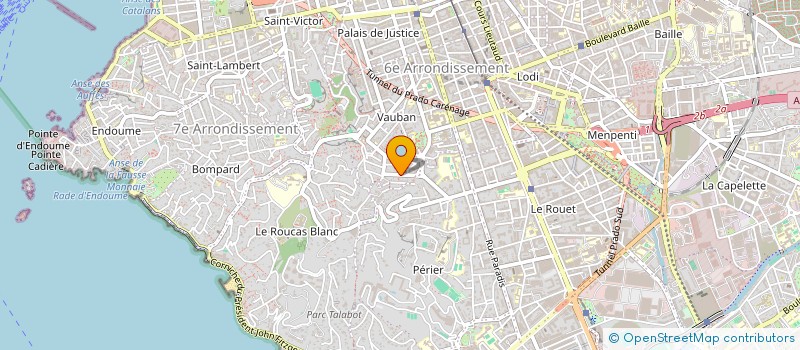localisation de l'entreprise MONSIEUR ROGER LAGIER à MARSEILLE