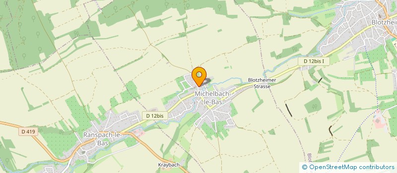 localisation de l'entreprise MONSIEUR ROGER LALLEMENT  RANSPACH-LE-BAS