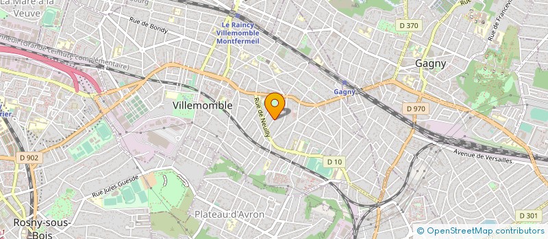 localisation de l'entreprise MONSIEUR ROGER LAMBERT à VILLEMOMBLE