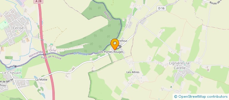 localisation de l'entreprise MONSIEUR ROGER LAMBERT  CHENAY