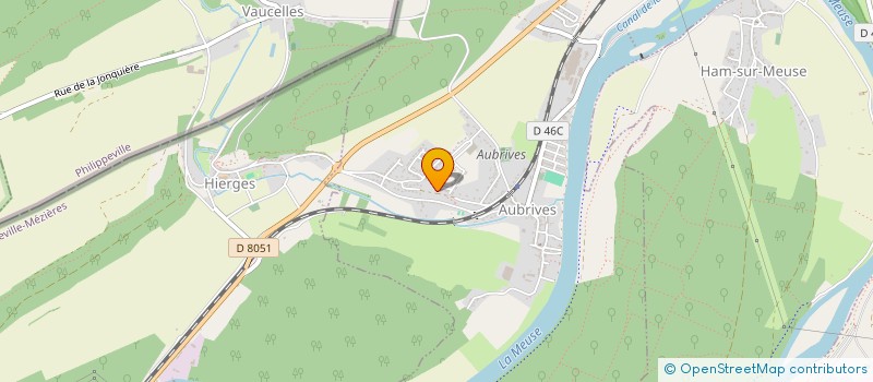 localisation de l'entreprise MONSIEUR ROGER LAMOUREUX  AUBRIVES