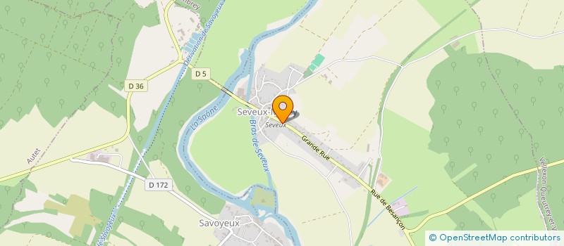 localisation de l'entreprise MONSIEUR ROGER LANCELOT  SAVOYEUX