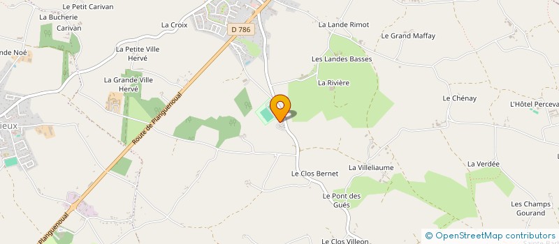 localisation de l'entreprise MONSIEUR ROGER LANGLAIS à LANDEHEN