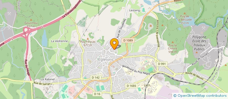 localisation de l'entreprise MONSIEUR ROGER LARBRE  MONTAIGNAC-SUR-DOUSTRE