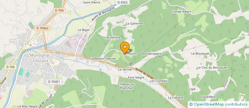 localisation de l'entreprise MONSIEUR ROGER LARRIEU à AUBAS