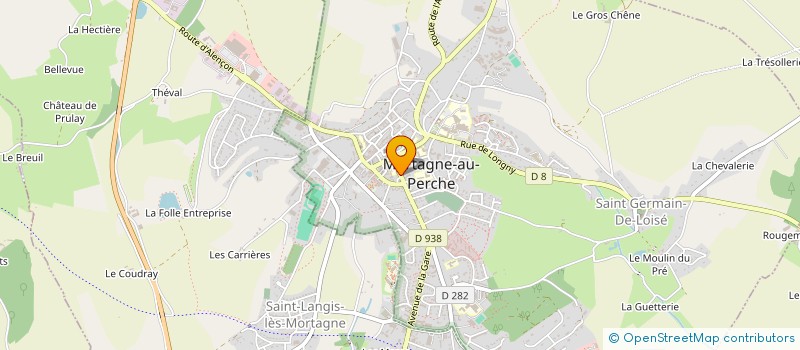 localisation de l'entreprise MONSIEUR ROGER LAUNAY à MORTAGNE-AU-PERCHE