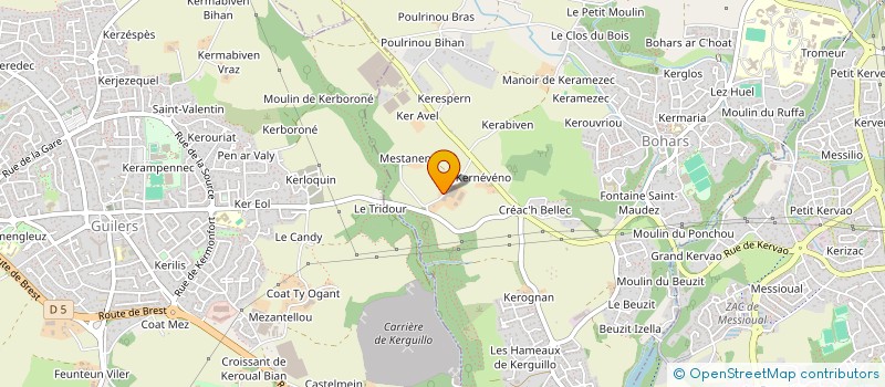 localisation de l'entreprise MONSIEUR ROGER LAURENT  BOHARS