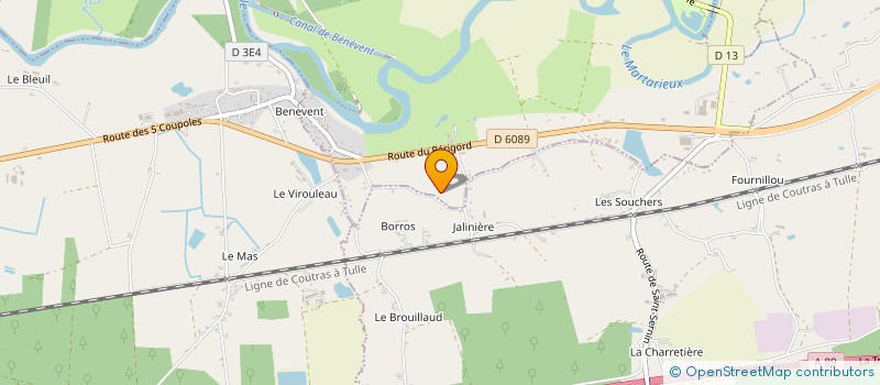 localisation de l'entreprise MONSIEUR ROGER LAURIERE à SOURZAC