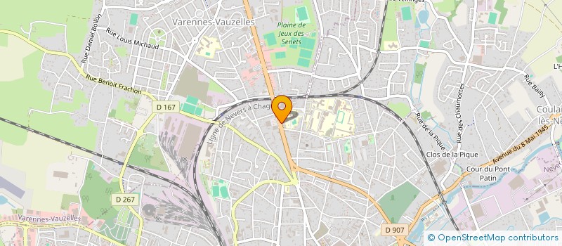 localisation de l'entreprise MONSIEUR ROGER LAVAUVRE à NEVERS