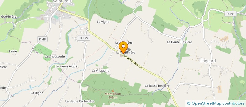 localisation de l'entreprise MONSIEUR ROGER LAVILLE  COULOUVRAY-BOISBENATRE