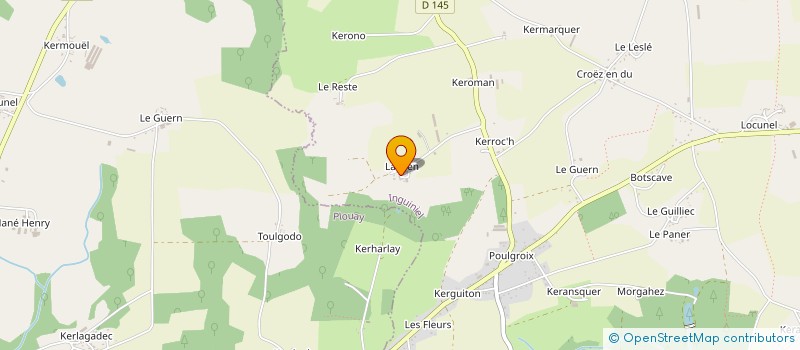 localisation de l'entreprise MONSIEUR ROGER LE GOFF à INGUINIEL