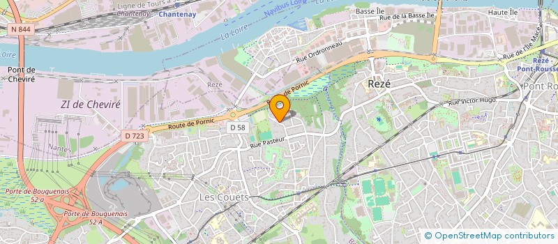 localisation de l'entreprise MONSIEUR ROGER LE HOUEZEC  BOUGUENAIS