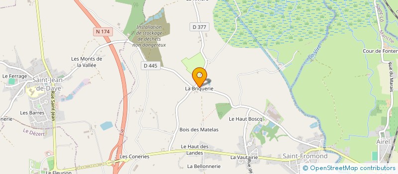 localisation de l'entreprise MONSIEUR ROGER LE MAHIER  SAINT-FROMOND