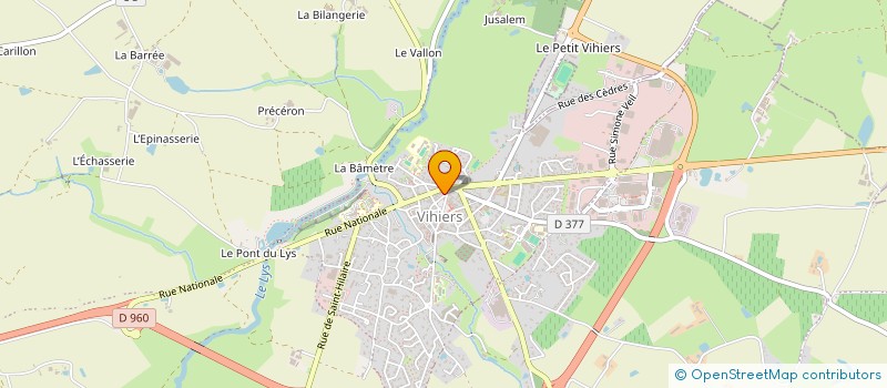 localisation de l'entreprise MONSIEUR ROGER LE REY à LYS-HAUT-LAYON