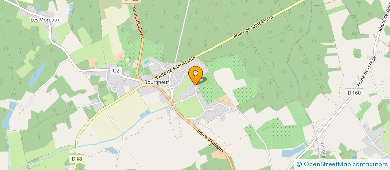 localisation de l'entreprise MONSIEUR ROGER LEBLANC  SAINT-ELOY-DE-GY